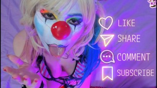 Compilation di teaster di trucco da clown. Volpe Kitsune Black