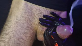 Latexhandschuhe voller SPERMA nach INTIMMASSAGE! [ASMR]