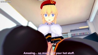 POV Хентай Футфетиш от Mg3 от Girls Frontline