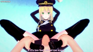 POV Хентай Футджоб от STG44 от Girls Frontline