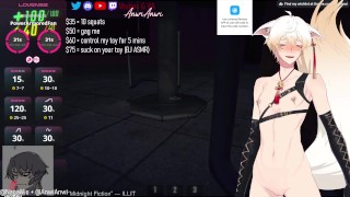 cuntboy vtuber v prdeli jeho chat během REPO