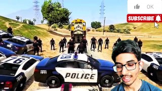 Peut-on arrêter le train dans GTA 5 ? Hindi Gameplay