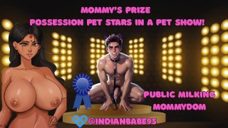 PRIZE POSSESSION宠物展 |在欢呼的人群面前公开挤奶