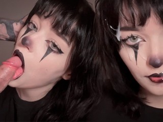 Mi Hermanastra Gothic Está Obsesionada Con Mamadas