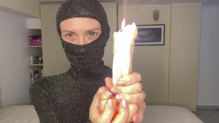 Gemaskerde kaars femdom ritueel | Daniella sensueel power play (OnlyFans Preview)