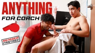NextDoorTaboo - College Hunk Caught Jerking By BBC Coach & Railed