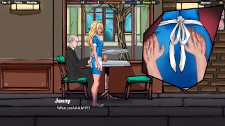 linda garota consegue um emprego em uma pizzaria e clientes com tesão tocam sua bunda parte 2