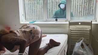 I Seduced the WINDOW CLEANER and Invited Him In - I Made Him Fuck Me and Creampie