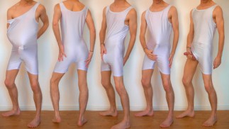 MASSIVE Precum-Stains in my Brand-New Singlet 🥵 /// Jordan Wilder