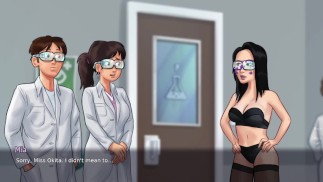 NAUCZYCIELKA PRZEDMIOTÓW ŚCISŁYCH MISS OKITA - Summertime Saga Nowa Wersja Cookie słoiku Sex Animation Odc. 14