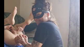 Fisting femdom analny pegging