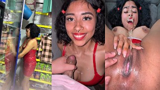 Mojé mi Cara con un Gran Squirt