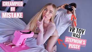 VR dziwka czy macocha? WCIĄGNĘŁA MNIE W RAW CREAMPIE! (UCHWYCONY PRZEZ KAMERĘ)