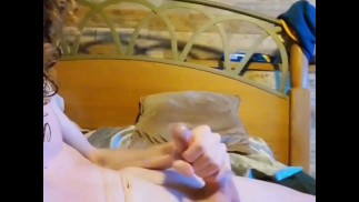 Femboy Finger Arsch und Sperma