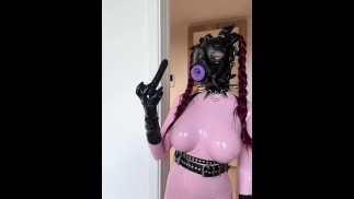 GasMask Breathily - Latex doll - Natallien teaser