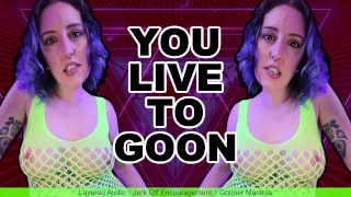 YOU LIVE TO GOON - Preview - Mesmerizing ASMR Gooner Mantras with Layered Audio by Miss Faith Rae