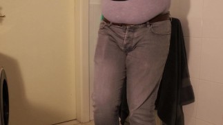 Male Desperation & Wetting - Please let me use the Toilet!!!