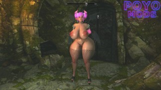 Skyrim SE THICC Bianca Fields & Dungeon Adventures