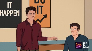 College Fever E1: Desi Bhabhi aur Teacher ka Hindi Hot 2D Cartoon Sexy Video