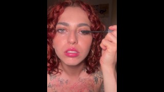Mis labios con brillo