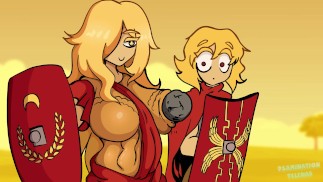 ROMEINSE KEIZERIN (BOOB ARMOR) teaser Hentai