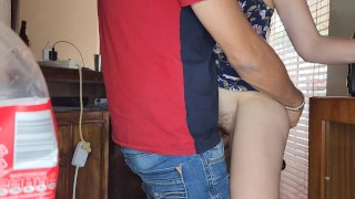 Wow casi se pilla engañando con un rapidito