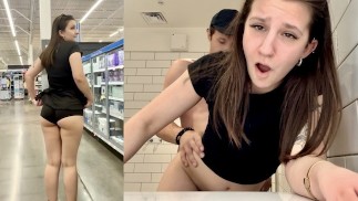 Horny Teen Can’t Help But Fuck Strangers On Her Shopping Trips (ROUGH AND RISKY PUBLIC SEX)