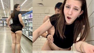 Sneaky Teen Makes Her Boyfriend Wait In The Car While She Goes “Shopping”