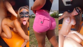 Miami Latina Miss Lexa se fait ramasser et baiser à Rolls-Royce Cully- Teddy Tarantino