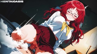AI Mie dostaje fucked ciężko - Hentai